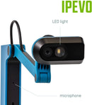 IPEVO VZ-X Wireless 8MP Document Camera, 3 Modes of Connectivity — Wi-Fi, HDMI, and USB, Compatible with Web Conferencing Software in USB Mode, Works Wirelessly with iOS, tvOS, and Android