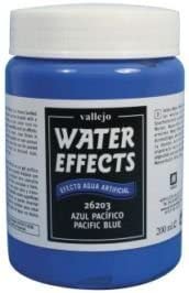 Vallejo Val26204 Water Effects - Atlantic Blue 200Ml Model Making / Railways Boats