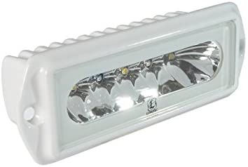 Lumitec Capri2 LED Flood Light, Flush Mount, Dual Color, Powder Coat Housing