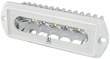 Lumitec Capri2 LED Flood Light, Flush Mount, Dual Color, Powder Coat Housing