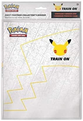 Pokemon 25th Anniversary First Partner Collector's Binder for Jumbo Ca