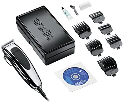 Andis 23585 EasyClip Whisper 12-Piece Adjustable Blade Clipper Kit, Pet Grooming, PM-4