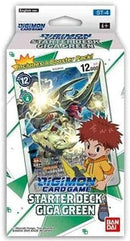 2021 Digimon English TCG Starter Deck: Giga Green - per Deck of 54 Cards