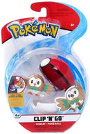 Incre. Novel. Pokemon : Clip'N'Go Pokeball & Rowlet