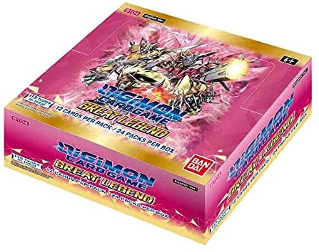 Digimon Version 4.0 Great Legend English 24 Pack Booster Box