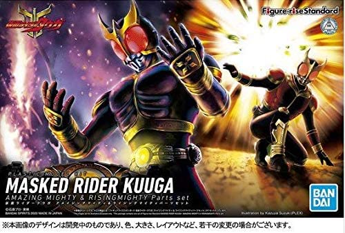 Bandai Hobby - Masked Rider Kuuga Amazing Mighty & Rising Mighty Parts Set, Bandai Spirits Figure-Rise Standard