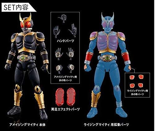 Bandai Hobby - Masked Rider Kuuga Amazing Mighty & Rising Mighty Parts Set, Bandai Spirits Figure-Rise Standard