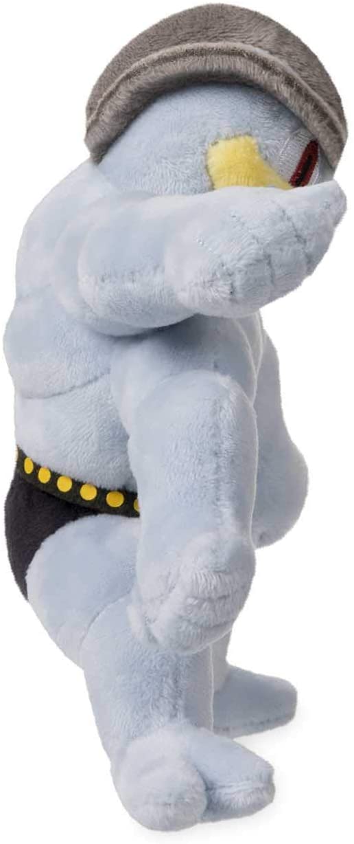 Pokémon Center: Machamp Posable Poké Plush, 8 ¾ Inch