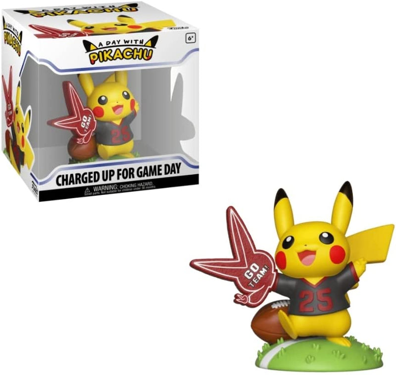 A Day with Pikachu Figure - Charged Up for Game Day (September)