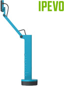 IPEVO VZ-X Wireless 8MP Document Camera, 3 Modes of Connectivity — Wi-Fi, HDMI, and USB, Compatible with Web Conferencing Software in USB Mode, Works Wirelessly with iOS, tvOS, and Android