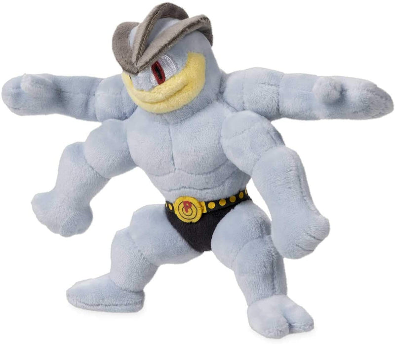 Pokémon Center: Machamp Posable Poké Plush, 8 ¾ Inch