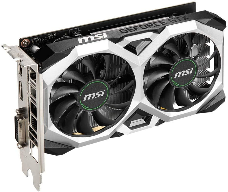 MSI Gaming GeForce GTX 1650 128-Bit HDMI/DP/DVI 4GB GDRR6 HDCP Support DirectX 12 VR Ready OC Graphics Card (GTX 1650 D6 Ventus XS OC)