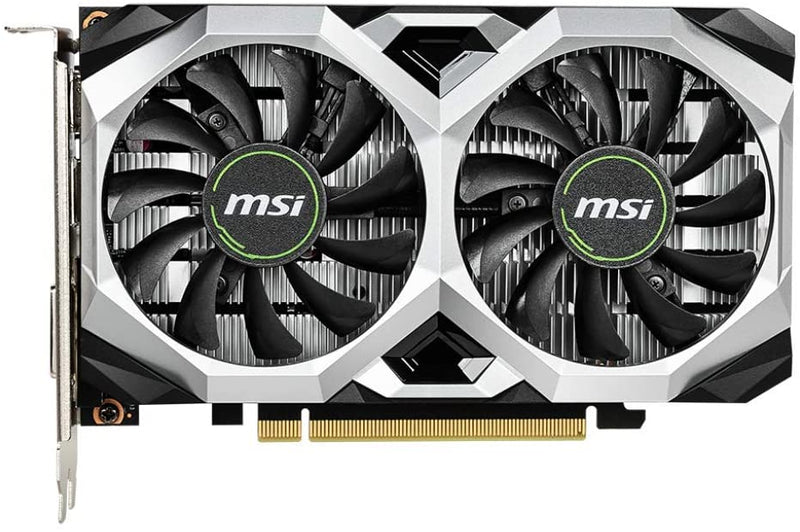 MSI Gaming GeForce GTX 1650 128-Bit HDMI/DP/DVI 4GB GDRR6 HDCP Support DirectX 12 VR Ready OC Graphics Card (GTX 1650 D6 Ventus XS OC)