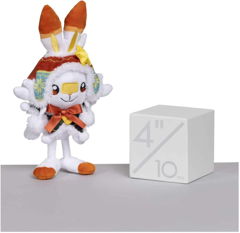 Pokemon Scorbunny Pokémon Winter Carnival Poké Plush - 8 ¼ in.