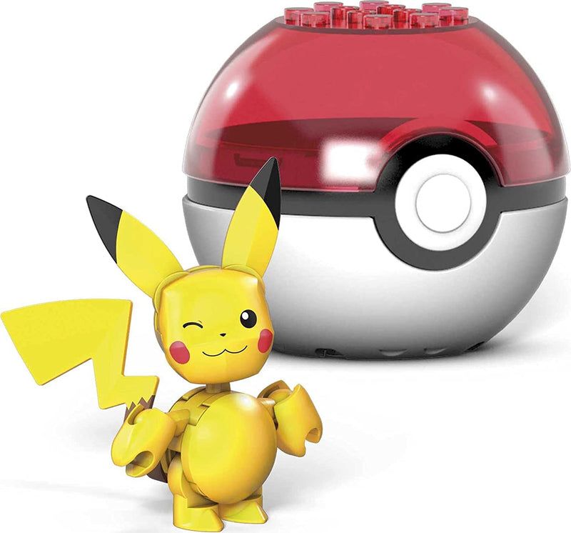 Mega Construx Pokemon Pikachu Construction Set, Building Toys for Kids [Amazon Exclusive]