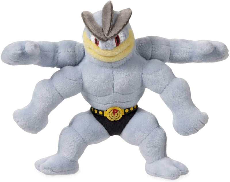 Pokémon Center: Machamp Posable Poké Plush, 8 ¾ Inch