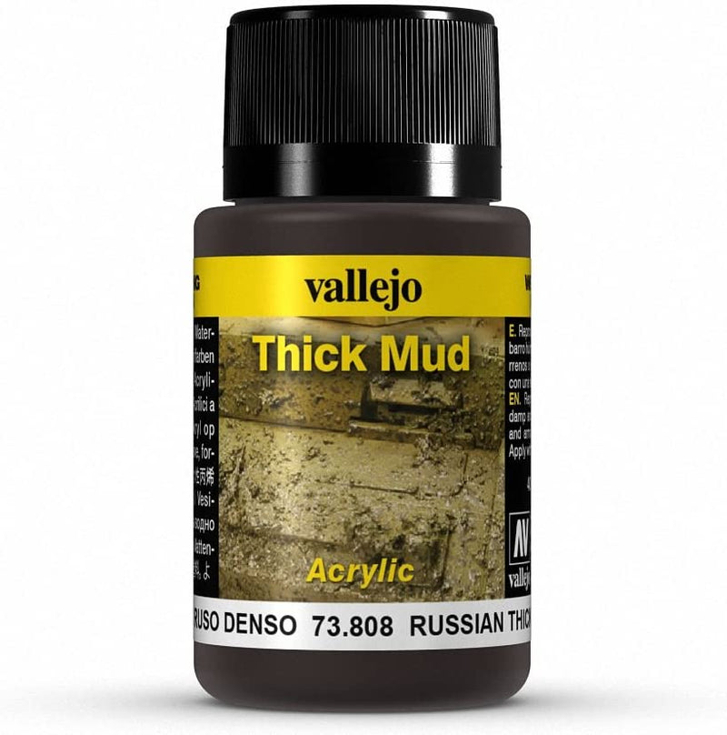 Vallejo Russian Thick Mud Model Paint Kit, 40ml