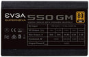 EVGA SuperNOVA 550 GM, 80 Plus Gold 550W, Fully Modular, ECO Mode with DBB Fan, 7 Year Warranty, Includes Power ON Self Tester, SFX Form Factor, Power Supply 123-GM-0550-Y1