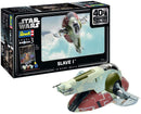 Revell RV05678 Slave I 40th Anniversary The Star Wars Plastic Model kit, Unvarnished