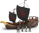 Mega Construx Game of Thrones Targaryen Warship Building Set, Multi (GPB29)
