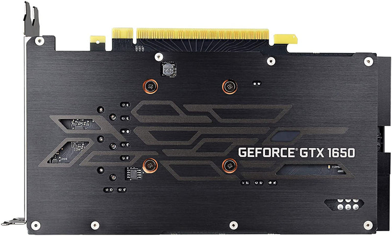 EVGA GeForce GTX 1650 SC Ultra Gaming GDDR6, 04G-P4-1257-KR, 4GB GDDR6, Dual Fan, Metal Backplate