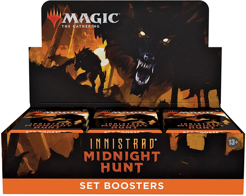 Magic: The Gathering Innistrad: Midnight Hunt Set Booster Box | 30 Packs (360 Magic Cards)