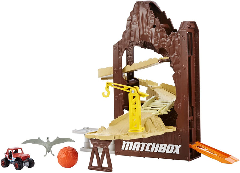 MATCHBOX JURASSIC WORLD PORTABLE PLAYSET Island Escape Playset