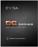 EVGA 850 Bq, 80+ Bronze 850W, Semi Modular, 5 Year Warranty, Includes Free Power On Self Tester, Power Supply 110-BQ-0850-V1
