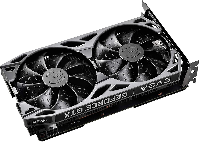 EVGA GeForce GTX 1650 SC Ultra Gaming GDDR6, 04G-P4-1257-KR, 4GB GDDR6, Dual Fan, Metal Backplate