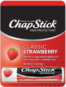 ChapStick Classic, Strawberry Flavor, 0.15 oz (Pack of 4)