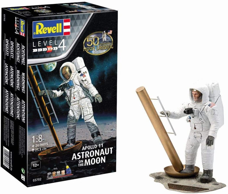 Revell Apollo 11 Astronaut on The Moon Spacecraft Model Kit