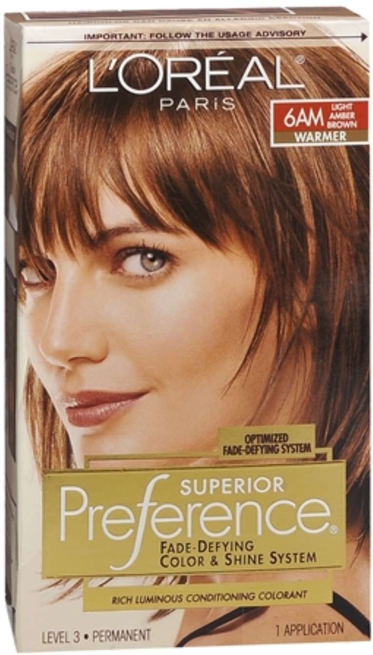 L'Oreal Superior Preference - 6AM Light Amber Brown (Warmer) 1 Each (Pack of 11)