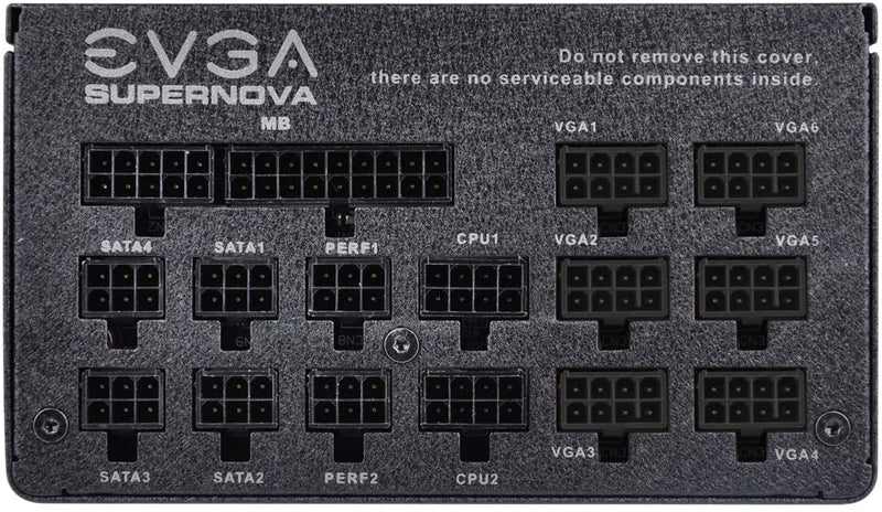 EVGA SuperNOVA 1300 G2 80+ GOLD, 1300W Fully Modular NVIDIA SLI and Crossfire Ready 10 Year Warranty Power Supply 120-G2-1300-XR