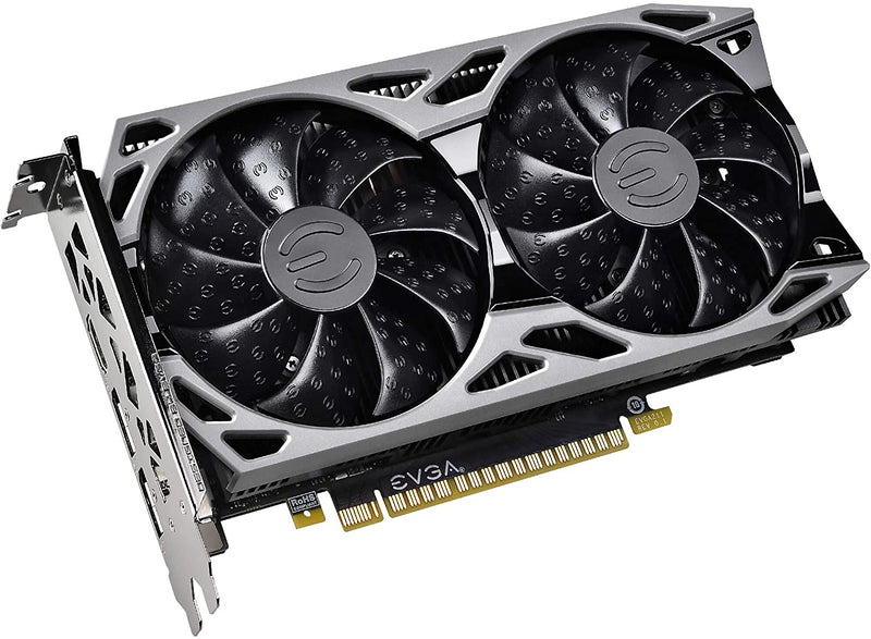 EVGA GeForce GTX 1650 SC Ultra Gaming GDDR6, 04G-P4-1257-KR, 4GB GDDR6, Dual Fan, Metal Backplate