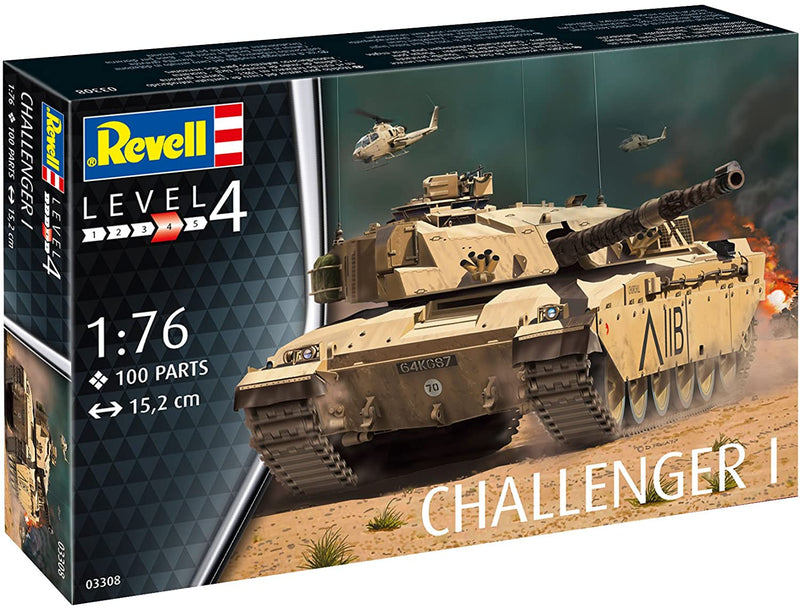 Revell 03308 Challenger I, Multi Colour, 1:76 Scale