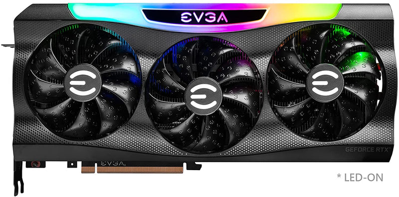 EVGA GeForce RTX 3080 Ti FTW3 Ultra Gaming, 12G-P5-3967-KR, 12GB GDDR6X, iCX3 Technology, ARGB LED, Metal Backplate