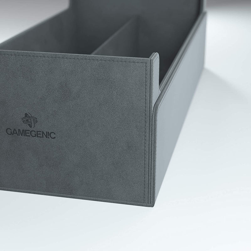 Gamegenic Deck Box: Dungeon Convertible Midnight Gray (1100ct), Midnightgray