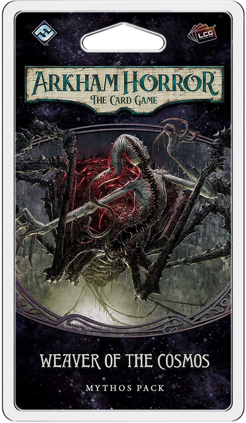 Arkham Horror The Card Game Weaver of The Cosmos Mythos Pack | Horror Game | Mystery Game | Cooperative Card Game | Ages 14+ | 1-2 Players | Average Playtime 1-2 Hours | Made by Fantasy Flight Games