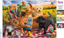 Buffalo Games - Picnic Pals - 300 Large Piece Jigsaw Puzzle