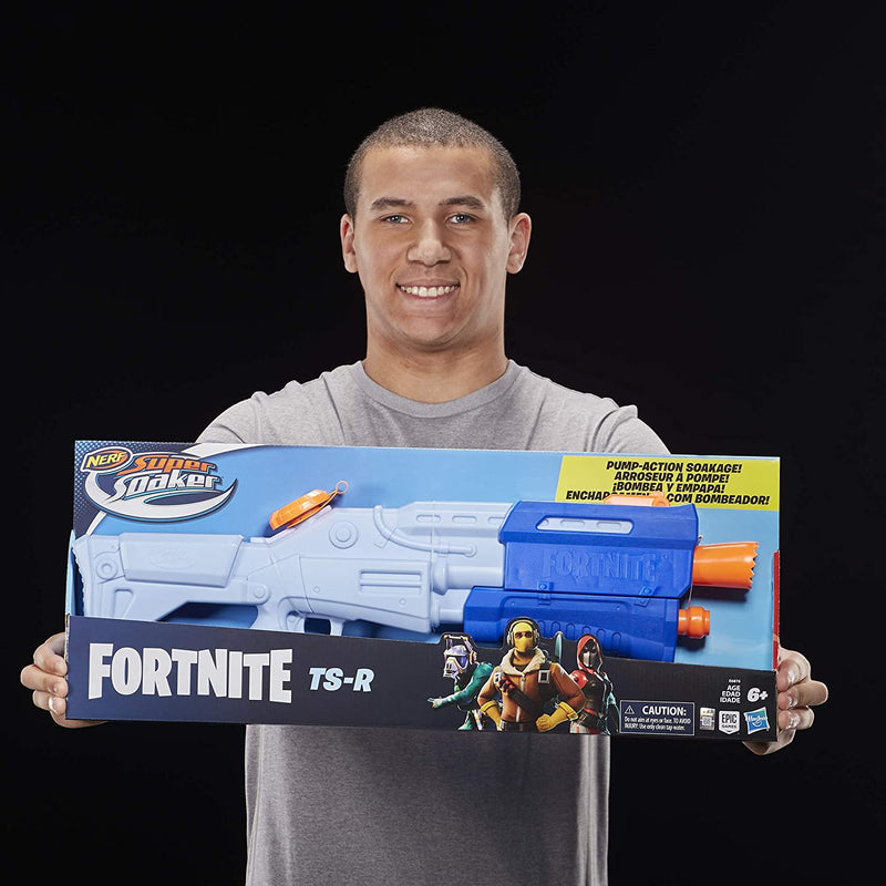 NERF Fortnite TS-R Super Soaker Water Blaster Toy , Brown