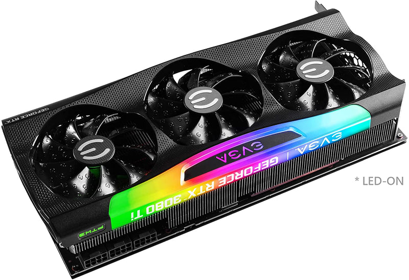 EVGA GeForce RTX 3080 Ti FTW3 Ultra Gaming, 12G-P5-3967-KR, 12GB GDDR6X, iCX3 Technology, ARGB LED, Metal Backplate