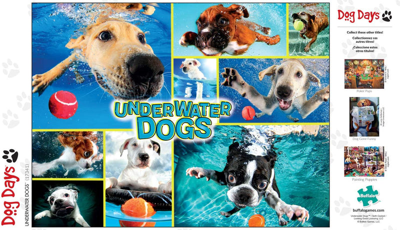 Buffalo Games - Underwater Dogs - 750 Piece Jigsaw Puzzle