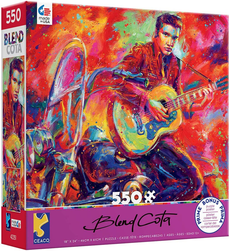 Blend COTA - The King of Rock and Roll Puzzle - 550 Pieces