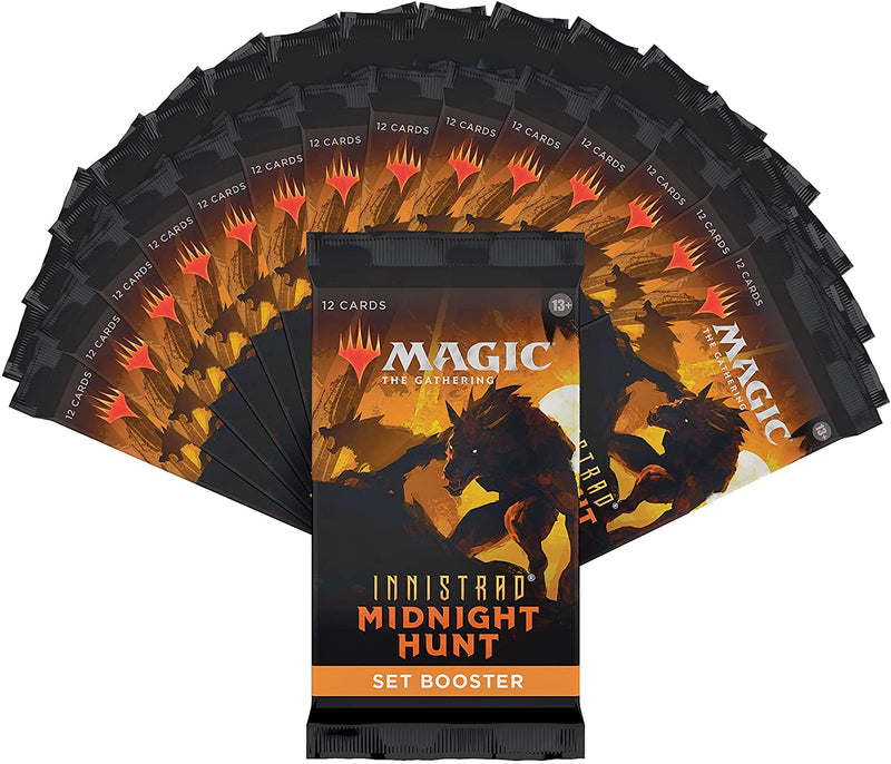 Magic: The Gathering Innistrad: Midnight Hunt Set Booster Box | 30 Packs (360 Magic Cards)