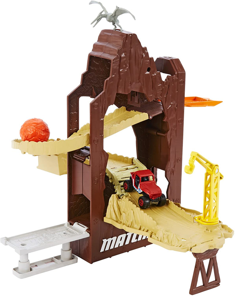 MATCHBOX JURASSIC WORLD PORTABLE PLAYSET Island Escape Playset