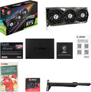 MSI Gaming GeForce RTX 3080 Ti 12GB GDRR6X 320-Bit HDMI/DP Nvlink Torx Fan 3 Ampere Architecture OC Graphics Card (RTX 3080 Ti Gaming X Trio 12G)