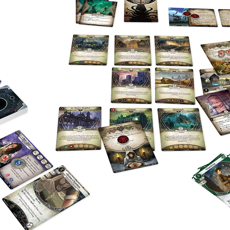 Arkham Horror The Card Game | Horror Game | Mystery Game | Cooperative Card Games for Adults and Teens Ages 14 and up | 1-2 Players | Average Playtime 1-2 Hours | Made by Fantasy Flight Games