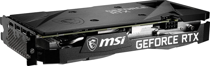 MSI Gaming GeForce RTX 3060 Ti LHR 8GB GDRR6 256-Bit HDMI/DP Nvlink Torx Fan 3 Ampere Architecture OC Graphics Card (RTX 3060 Ti Ventus 2X 8G OCV1 LHR)