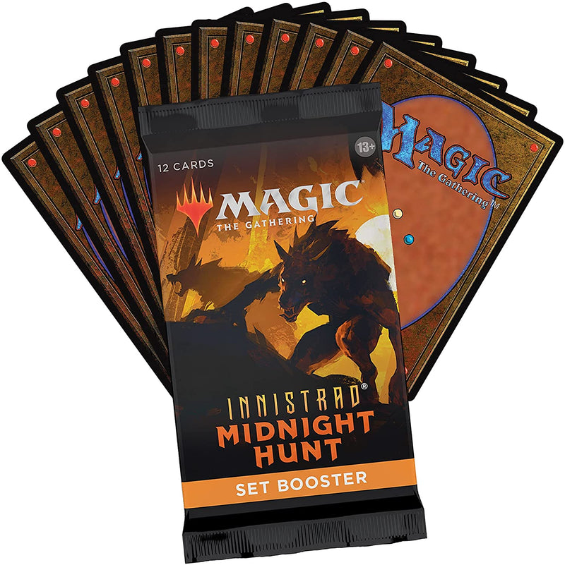 Magic: The Gathering Innistrad: Midnight Hunt Set Booster Box | 30 Packs (360 Magic Cards)