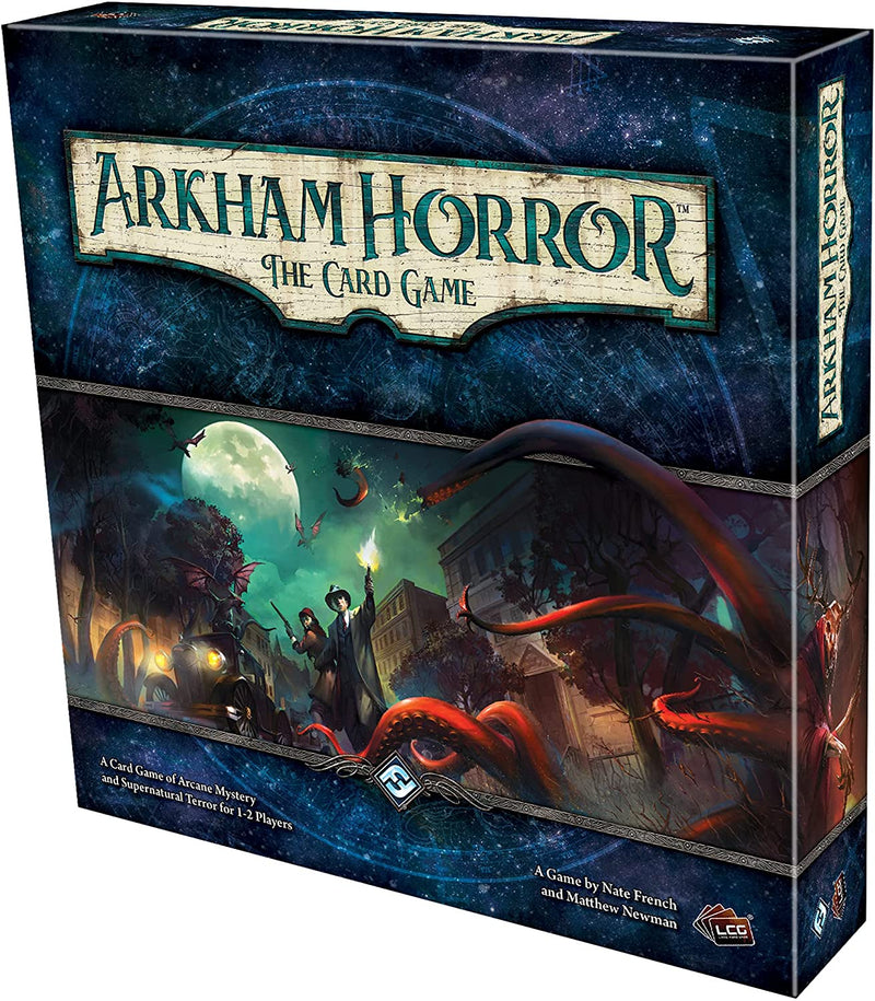 Arkham Horror The Card Game | Horror Game | Mystery Game | Cooperative Card Games for Adults and Teens Ages 14 and up | 1-2 Players | Average Playtime 1-2 Hours | Made by Fantasy Flight Games